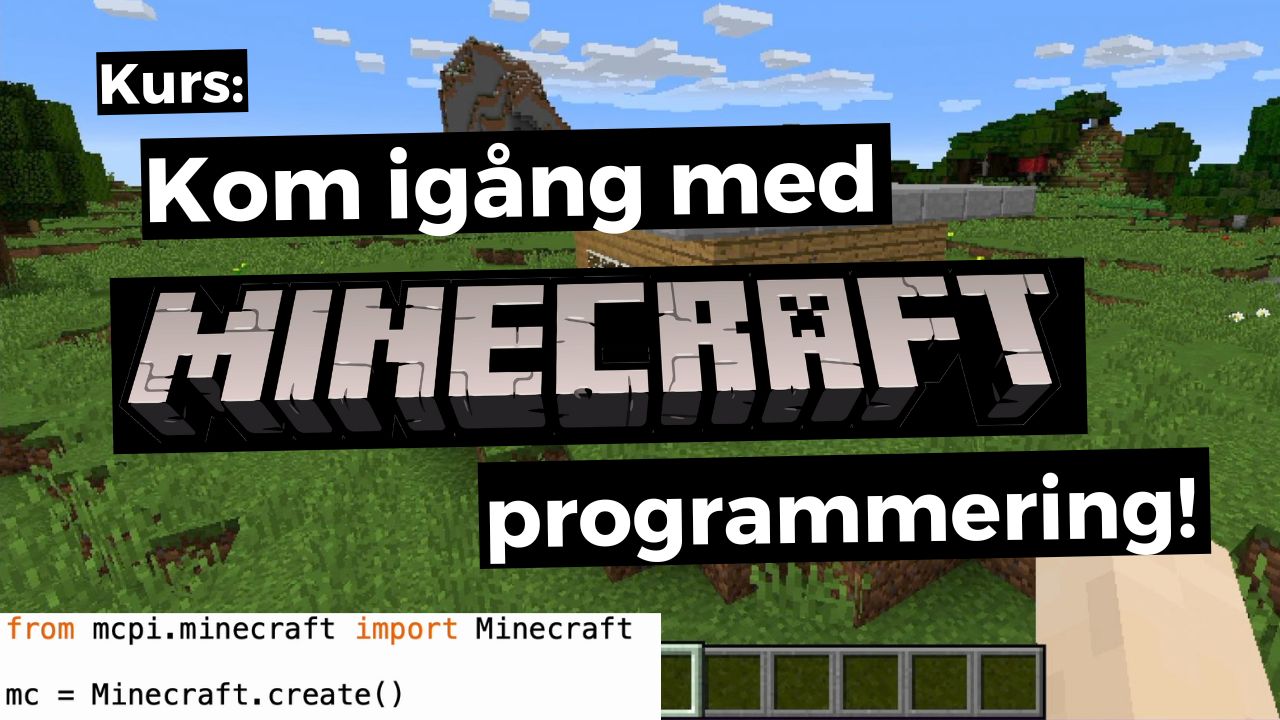 Kurs i Minecraft programmering